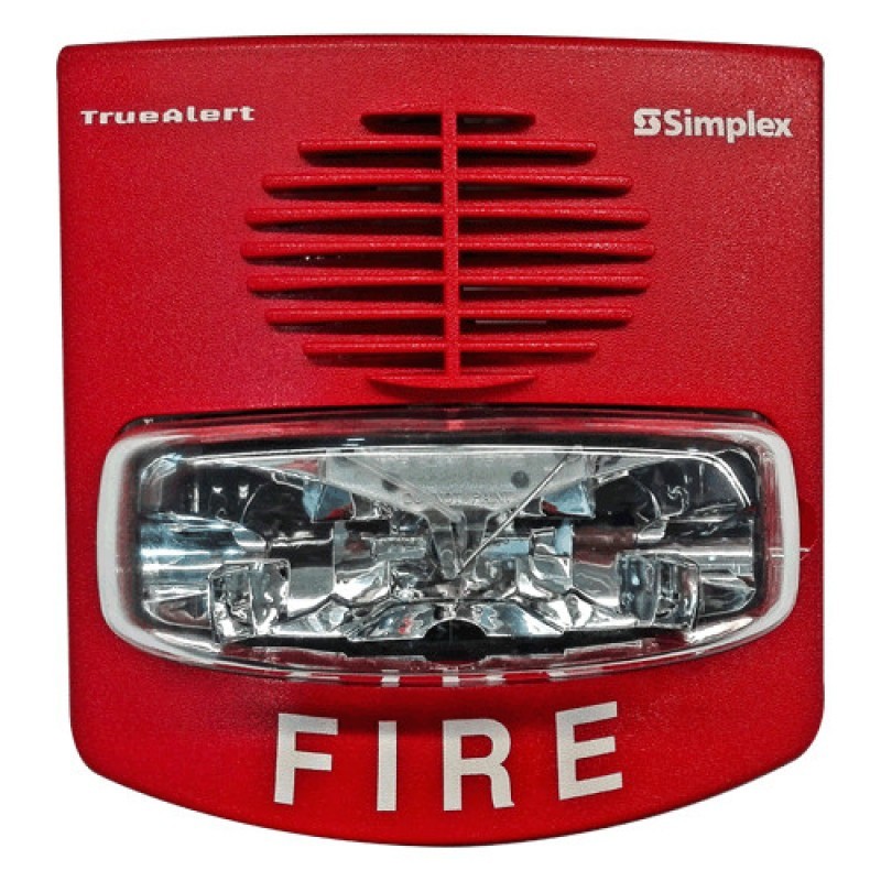 4906-9127 SIRENA CON LUZ ESTROBO NO DIRECCIONABLE 24VDC ROJA MURO 4906-9127 SIRENA CON LUZ ESTROBO NO DIRECCIONABLE 24VDC ROJA MURO