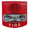 4906-9127 SIRENA CON LUZ ESTROBO NO DIRECCIONABLE 24VDC ROJA MURO